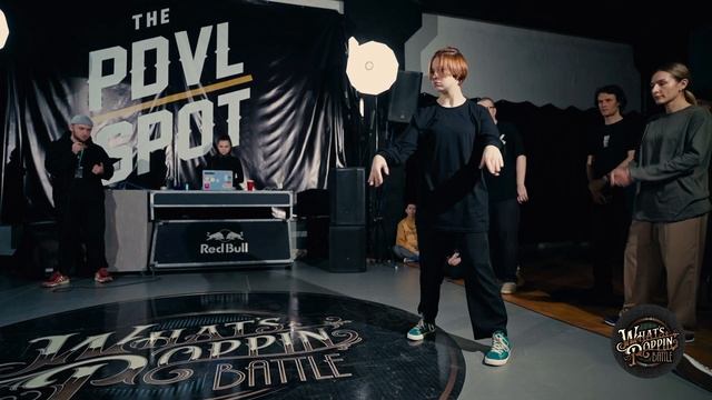 Щукина Эмилия vs Карманович Лиля 1/8 popping beginners смотреть онлайн
