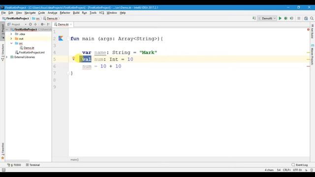 Kotlin for Beginners 6 - Var and Val смотреть онлайн