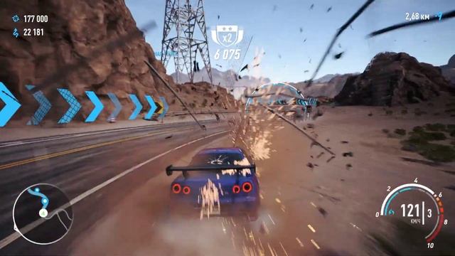 Need for Speed Payback. Nissan Skyline Gt R -V..Учимса дрифтить.. смотреть онлайн