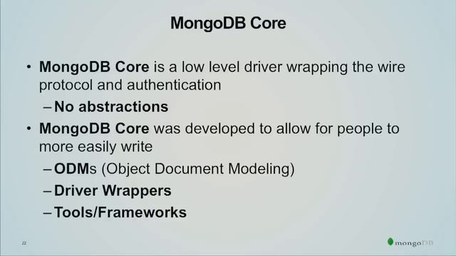 ECMAScript 6 and the Node js MongoDb Driver смотреть онлайн
