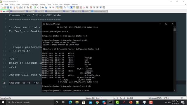 JMeter Performance Testing Tutorial 18 - How to run JMeter Scripts from Command Line/Non- GUI Mode смотреть онлайн