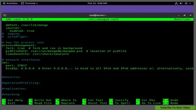 MongoDB – Allow Remote Access On Rocky Linux 8.5 смотреть онлайн