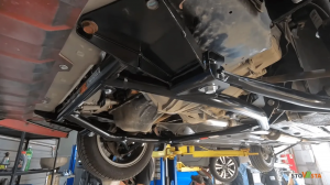 Установка подрамника от АВТОПРОДУКТ на Lada Granta - Проект «Гранта на прокачку»