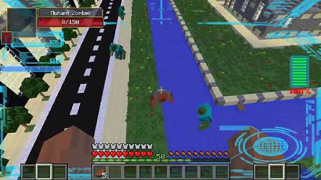 Minecraft - Iron Man (Super Heroes Unlimited Mod 1.7.10) смотреть онлайн