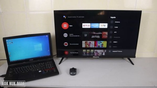 How to Connect Hisense Android Smart TV to Laptop with HDMI