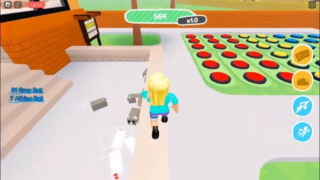 Roblox Магнат по мытью крыс / Rat Washing Tycoon смотреть онлайн
