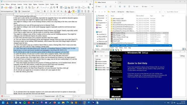 Tutorial: How to install Windows 98 SE on 86Box for gaming! смотреть онлайн