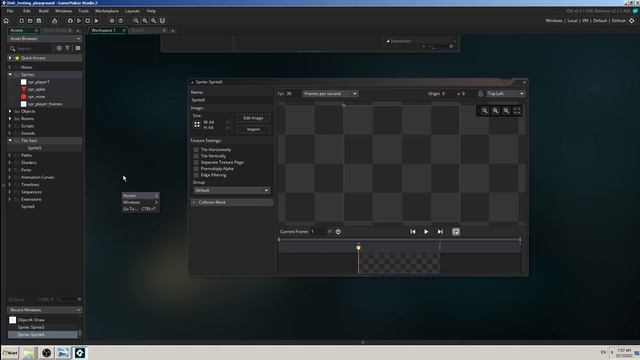 GameMaker - How To Create Sprite (placeholder) смотреть онлайн