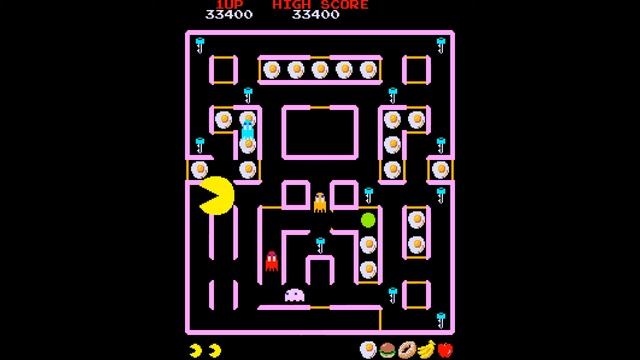 Super Pac-Man 1982 Arcade смотреть онлайн