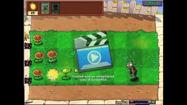 Plants Vs. Zombies - Part 2 - Ground Zero :( Featuring: BunnyPants and later WeedMan смотреть онлайн