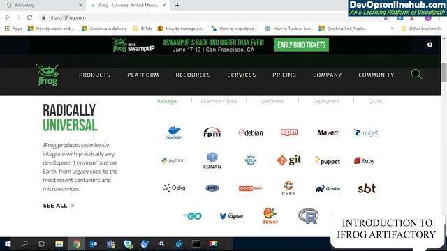 An Overview of the JFrog Artifactory || DevOps Platform || Session 01 || By Visualpath смотреть онлайн