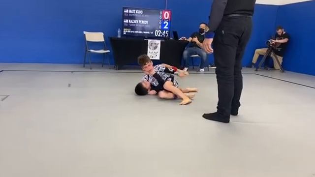 7 Year Old - Gracie ProAm San Francisco 12/04/21 Nazary Perkov Grey Belt NoGi #2