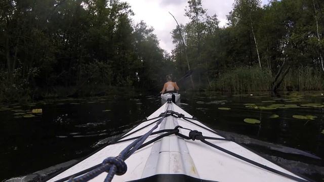 Kayaking in Carwitz (Brandenburg, Germany) w/ Nortik Fold 4.2 смотреть онлайн