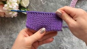 ШИКАРНАЯ РЕЗИНКА, КОТОРАЯ НЕ РАСТЯГИВАЕТСЯ!knittingpatterns