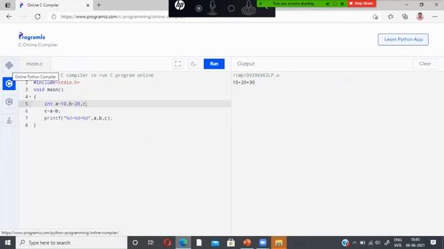 Simple Online Free Compiler for C, Python, C++, and Java смотреть онлайн