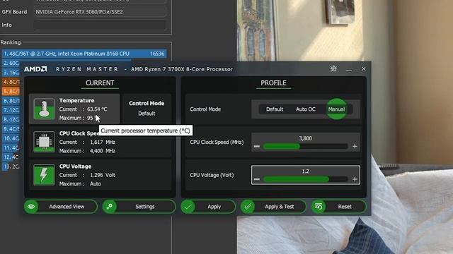 Ryzen CPU temperature Fix with Ryzen Master (Cooler Temperature at Same Performence) смотреть онлайн