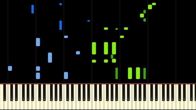 SCOTT JOPLIN - THE ENTERTAINER - Piano Tutorial смотреть онлайн