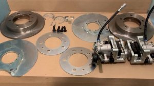 Задние дисковые тормоза Нива / Шевроле / Тревел