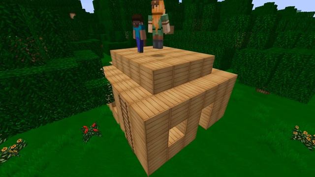 Minecraft MOVIE THE LIFE OF ALEX & STEVE || HOW ALEX MET STEVE!!! смотреть онлайн