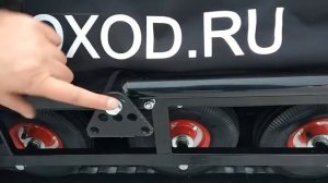 Установка модуля толкач на мотобуксировщик Бурлак Экспедитор.