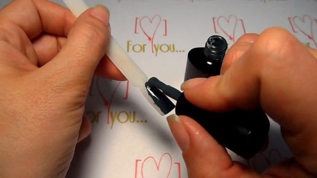 Гель лак Серо Зеленый, эмаль FOR YOU № 930 смотреть онлайн