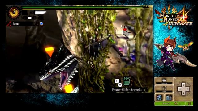 Monster Hunter 4 Ultimate Walkthrough #120 - Riesenschlange Dalamadur смотреть онлайн