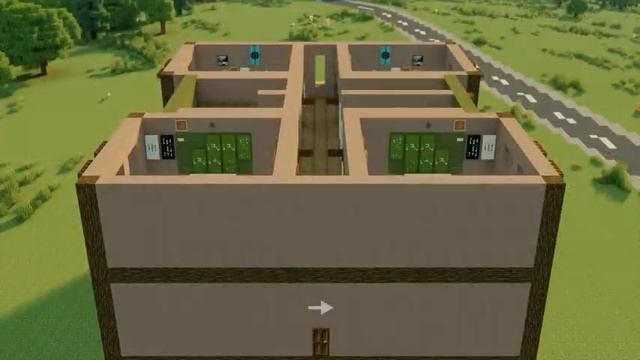 おしゃクラ！Part102  学校の作り方 / OSHACRA How To Build A SCHOOL