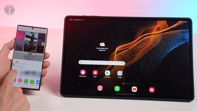 Samsung Galaxy Tab S8 Ultra detaylı inceleme! - Android tabletlerde en iyi olabilir! смотреть онлайн
