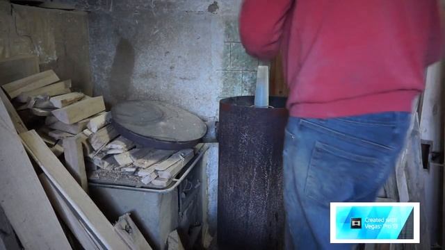 буржуйка на опилки (бесплатное отопление) смотреть онлайн