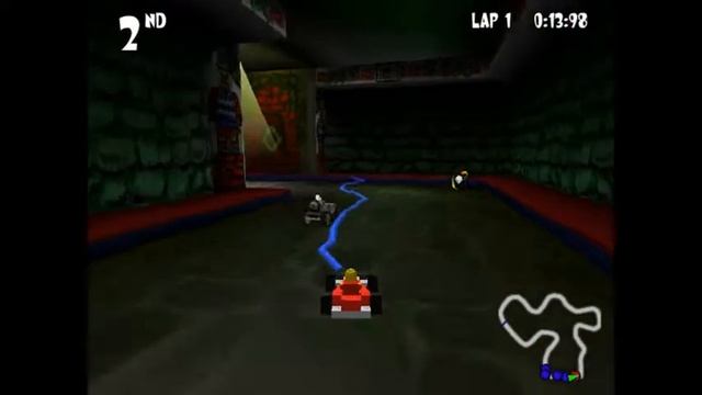 Lego Racers: Playing with fixed (correct) AI voices (Circuits 2 and 5) смотреть онлайн