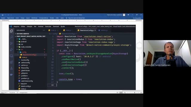 Aula 2 - React Native - Configurando Reactotron смотреть онлайн