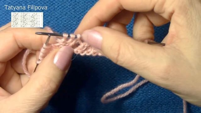 Ажурные дорожки спицами, схема смотреть онлайн