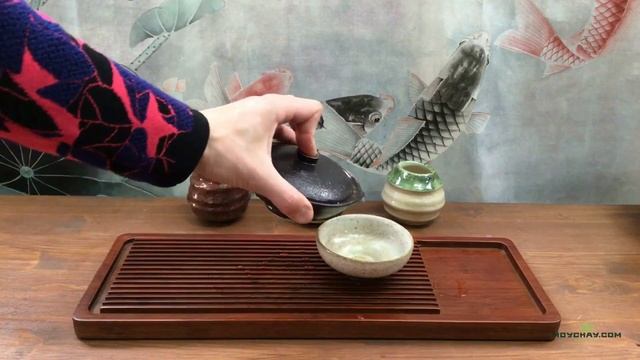 Гайвань (сиборидаси) # 20394, глина, 100 мл./Gaiwan (Shiboridashi), clay, 100 ml. смотреть онлайн
