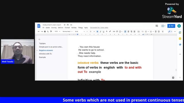 Some verbs which are not used in present continuous tenses or have no ing form example,verbs смотреть онлайн