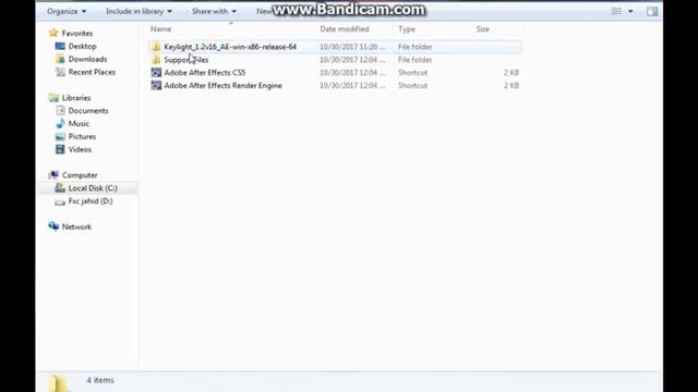 Keylight Plugin Missing In Adobe After Effects CS3, CS4, CS5, CS6