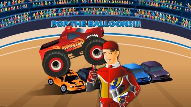 Monster Truck racing game|GamePlay Monster Truck for Kids|Android Videos Games for Kids HD #3 смотреть онлайн
