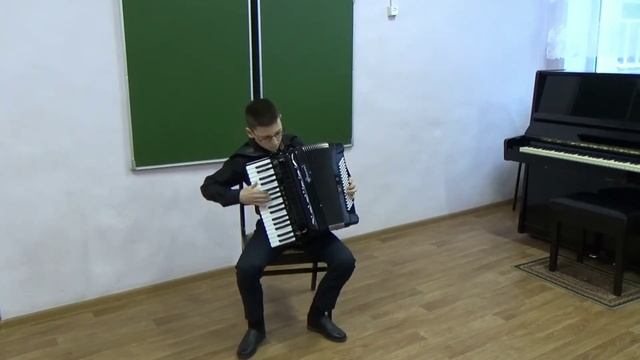 Фомичев Кирилл (А.Пьяццолла "Забвение", Е.Дербенко "Полька-интермеццо) смотреть онлайн