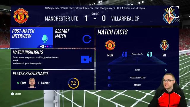 MAN UTD FIFA 22 Career Mode Episode 33 смотреть онлайн