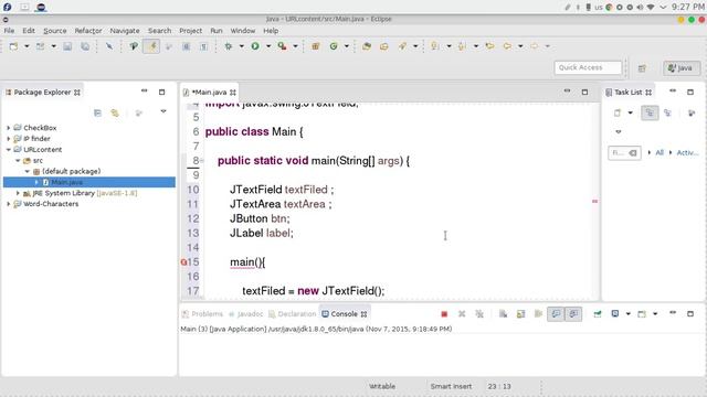 40 JAVA Swing GUI with URL networking смотреть онлайн