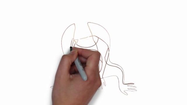 Как нарисовать животных. Обезьяна смотреть онлайн