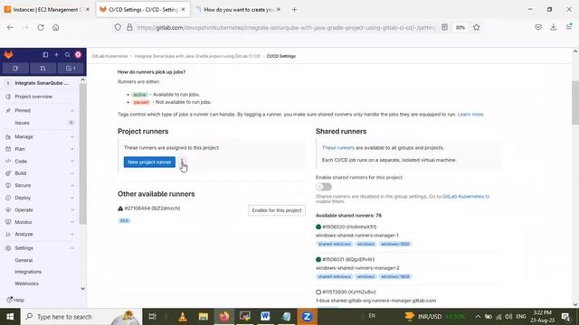 SonarQube Integration with GitLab CI for Java Gradle Project | SonarQube Java Gradle | GitLab CI CD смотреть онлайн