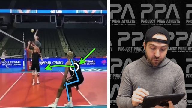 MONSTER OF VOLLEYBALL JUMP Ben Patch (PRO BREAKDOWN) смотреть онлайн