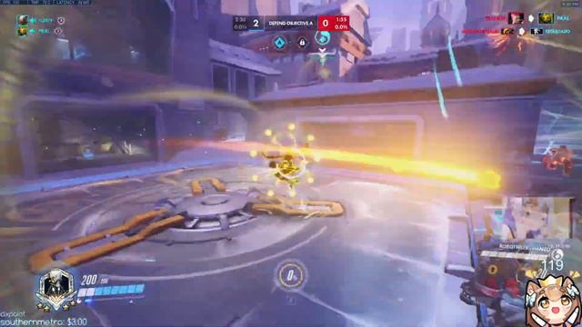 POTG! SLEEPY INSANE ZENYATTA GAMEPLAY ! OVERWATCH SEASON 25 TOP 500 смотреть онлайн