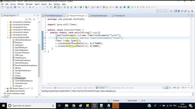 How to Schedule a Job or Task in Java | SpringBoot | ScheduledExecutorService | Spring @Scheduled смотреть онлайн