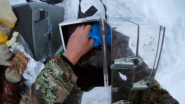 Рыбалка на Волге. Глухозимье ..., в поисках берша и окуня. смотреть онлайн