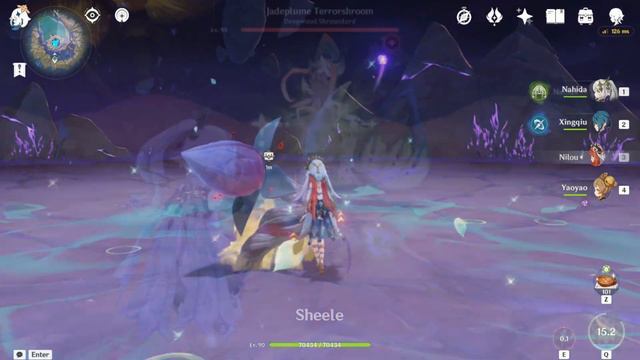 Yao Yao "Dialogues of the Desert Sages", Bloom Team - Nahida, Nilou and Xingqiu смотреть онлайн