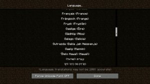 Как поменять язык на Русский в Майнкрафте