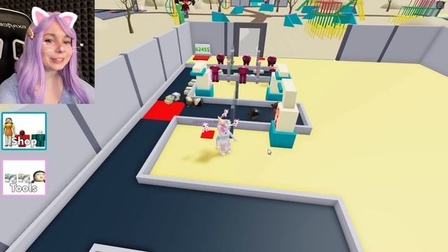 ПОСТРОИЛИ ФАБРИКУ ИЗ ИГРЫ В КАЛЬМАРА! ТАЙКУН СКВИД ГЕЙМ! Roblox Squid Game Tycoon смотреть онлайн