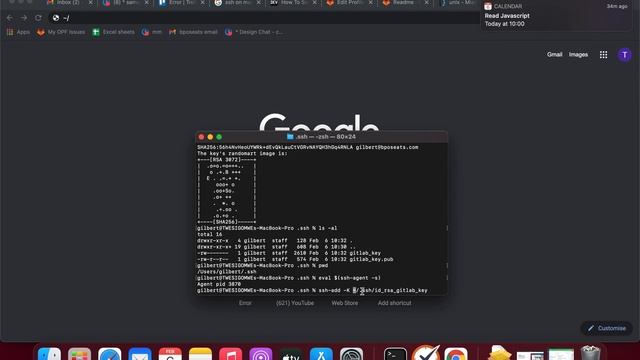 MacOS setting up ssh for gitlab смотреть онлайн