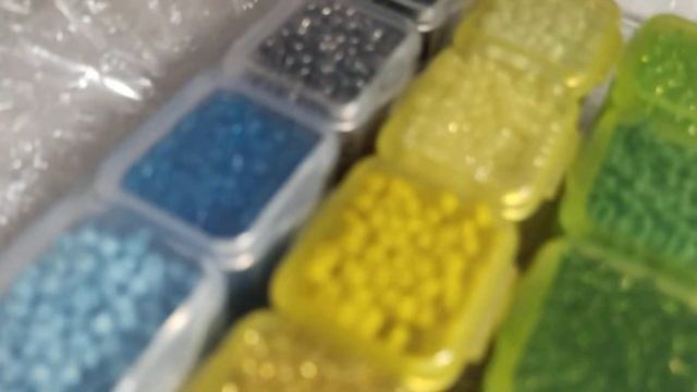 распаковка бисера с вб!!